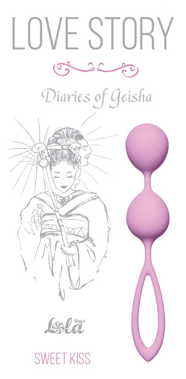 Розовые вагинальные шарики Diaries of a Geisha