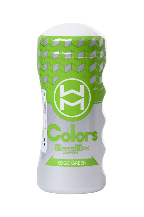 Мультирельефный мастурбатор MensMax Colors - Edge Green