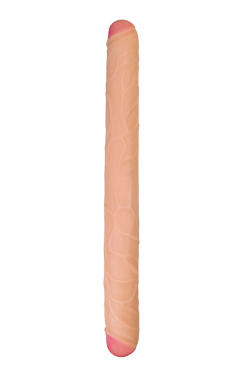 Двусторонний фаллоимитатор Castor - 56 cм.