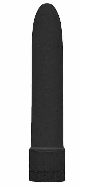 Черный вибратор 5.5  Vibrator Biodegradable - 14 см.
