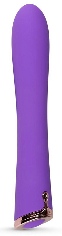 Фиолетовый вибратор The Duchess Thumping Vibrator - 20 см.