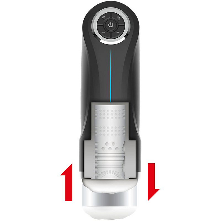Мастурбатор с функцией возвратно-поступательных движений