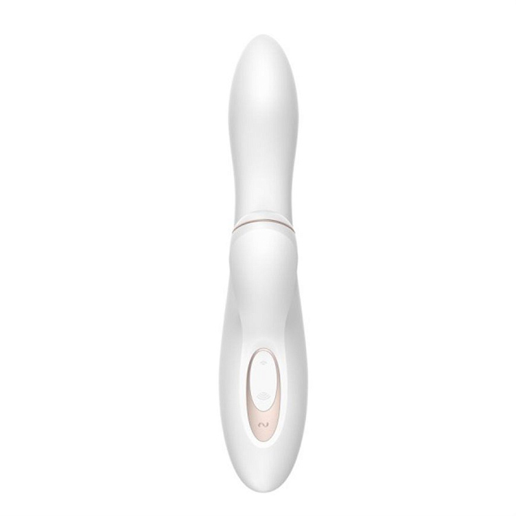 Вибромассажер с вакуумно-волновой клиторальной стимуляцией Satisfyer Pro + G-Spot - 22 см.