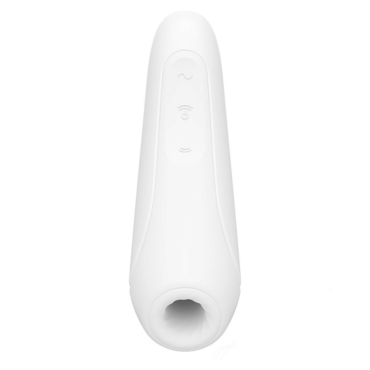 Белый вакуум-волновой стимулятор Satisfyer Curvy 1+