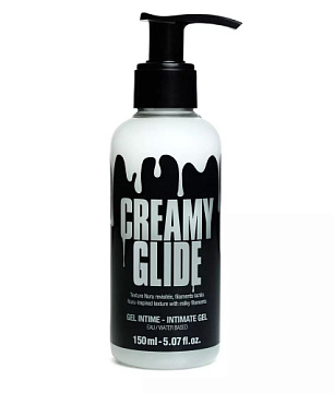 Лубрикант на водной основе Creamy Glide с консистенцией спермы - 150 мл.