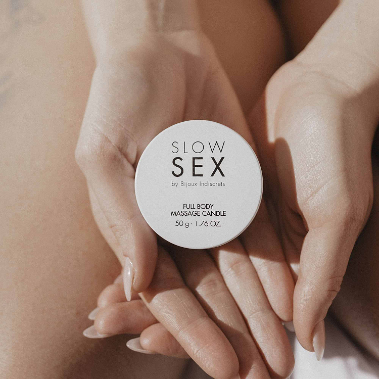 Массажная свеча для всего тела Slow Sex - 50 гр.