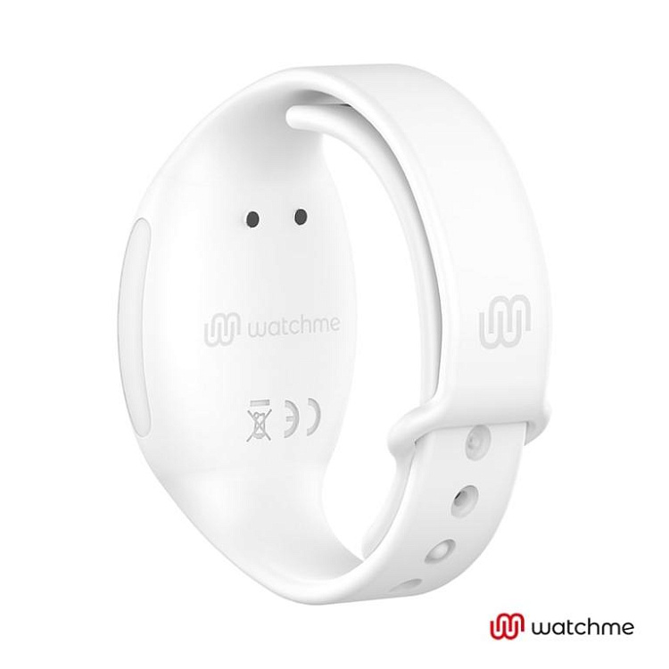 Голубое виброяйцо с белым пультом-часами Wearwatch Egg Wireless Watchme