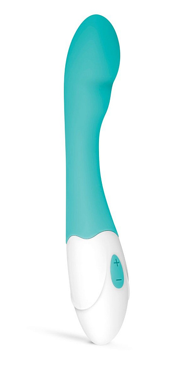 Зеленый вибратор для G-стимуляции Tate G-Spot Vibrator - 20 см.