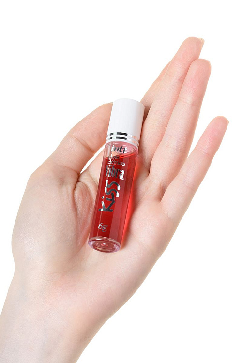 Блеск для губ Gloss Vibe Strawberry с эффектом вибрации и клубничным ароматом - 6 гр.