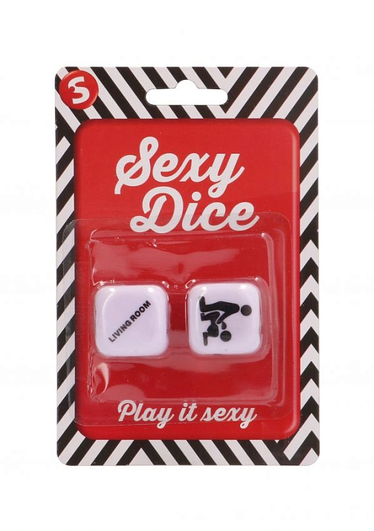 Игральные кубики Sexy Dice с местами и позами