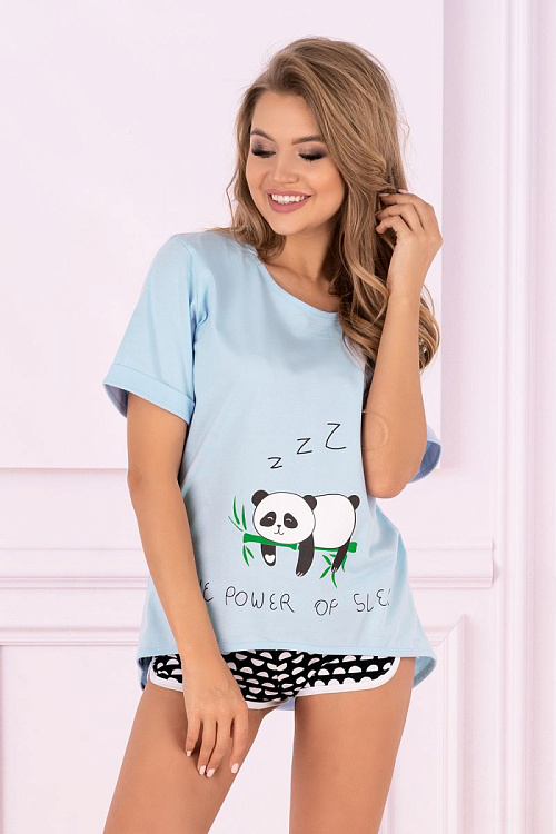 Оригинальная пижама Mrs.Panda с шортиками