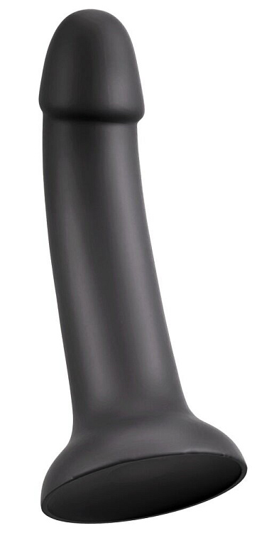 Черный женский страпон Strap-on Set: трусики и насадка