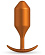 Пробка для ношения цветы бронзы B-vibe Snug Plug 4 - 14 см.