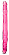 Розовый двусторонний фаллоимитатор 14 Double Dildo - 35,5 см.