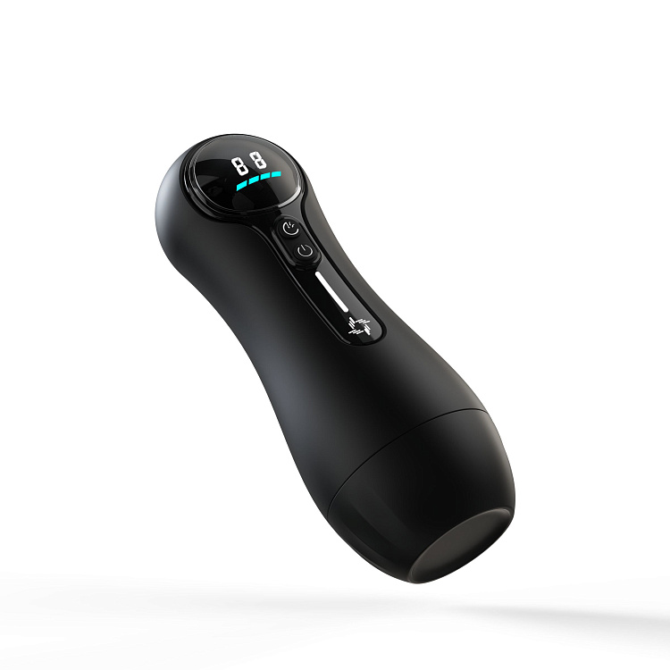 Мастурбатор в колбе с вибрацией и всасыванием